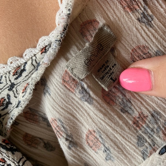 Urban Outfitters Boho Off the Shoulder Blouse - Picture 3 of 3